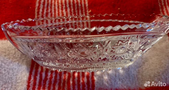 Ваза хрустальная СССР всех размеров от300 до 600