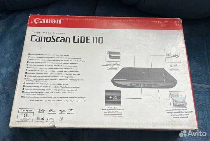 Сканер Canon lide 110