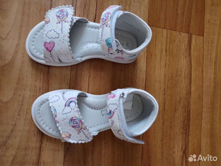 Сандалии для девочек, 24 р baby GO, стелька 15см