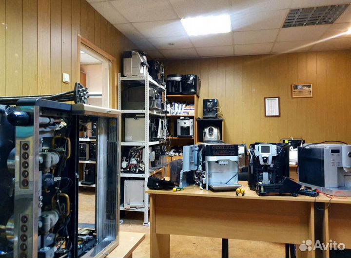 Ремонт кофемашин. Чистка кофемашин