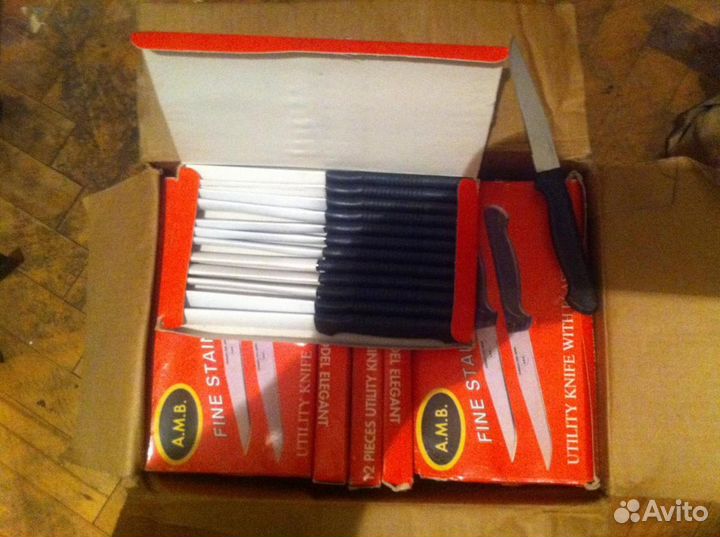 Кухонные A.M.B. Ножи Нержавейка Япония