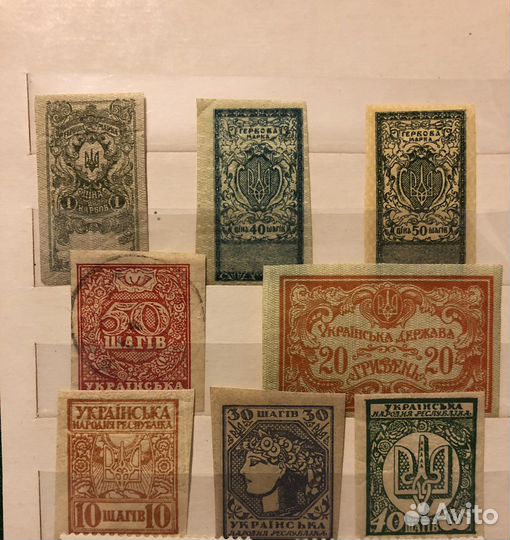 Марки гражданской войны