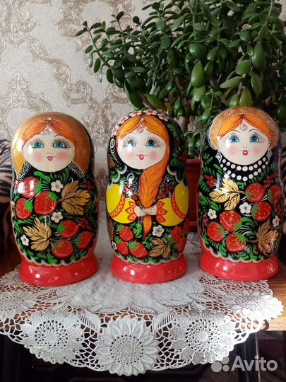 Матрешка 10-ти местная