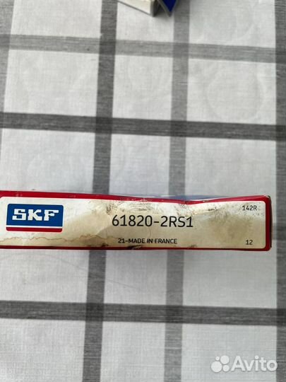 Подшипник 61820-2RS1 (1000820) производителя SKF
