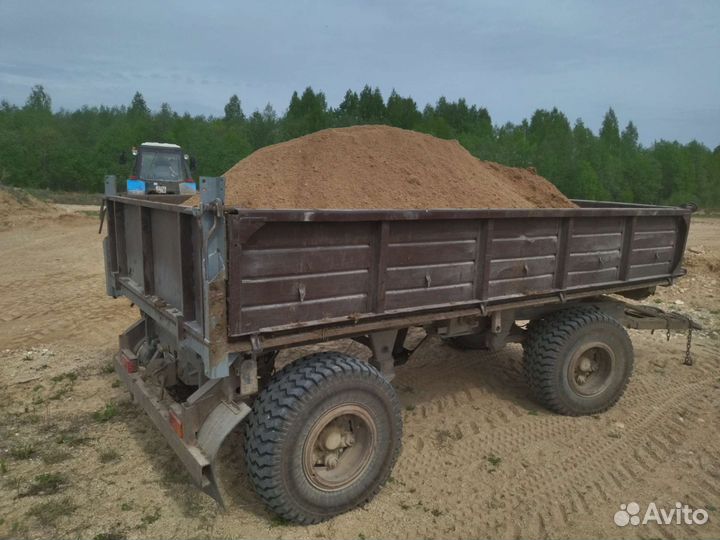 Доставлю навоз, песок, пгс