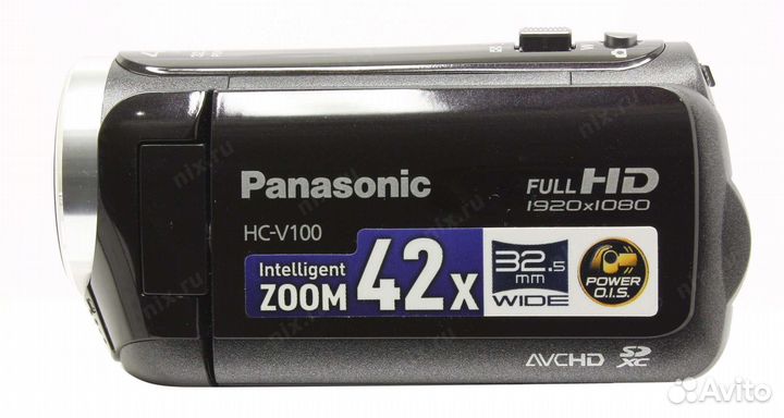 Видеокамера Full HD Panasonic hc v100