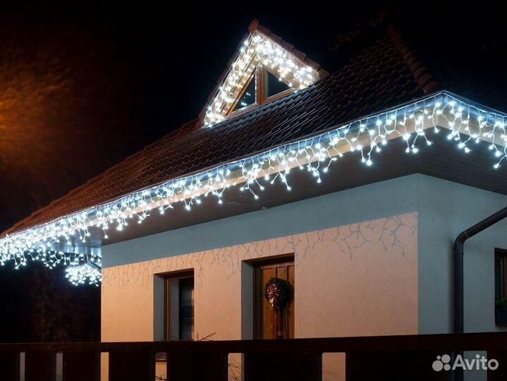 Гирлянда бахрома 25 метров