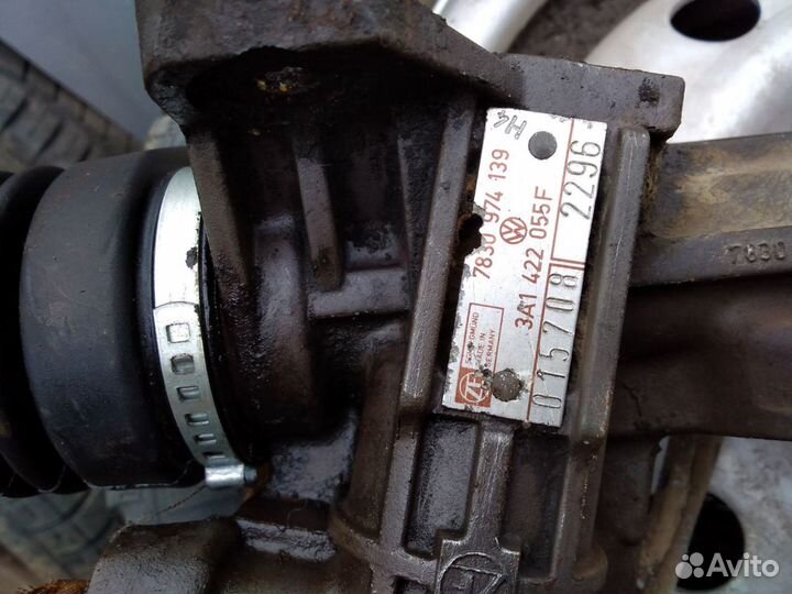 Рулевая рейка фольцваген пассат б3 ZF