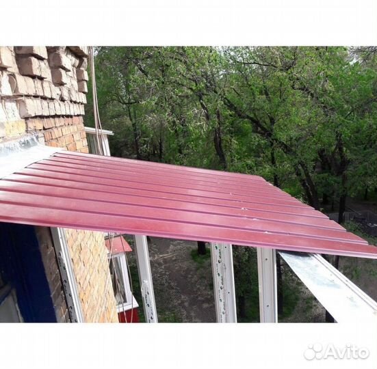 Балконная крыша