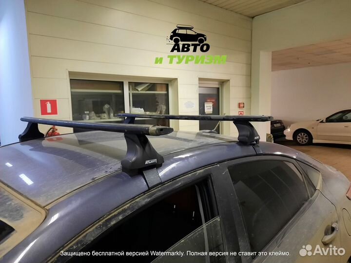 Багажник на крышу hyundai solaris 2017., sedan