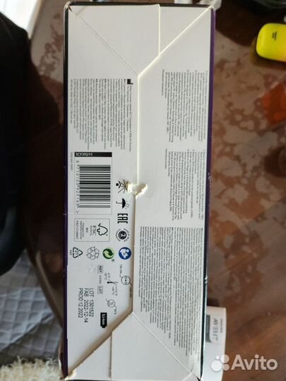 Молокоотсос avent электрический scf392/11