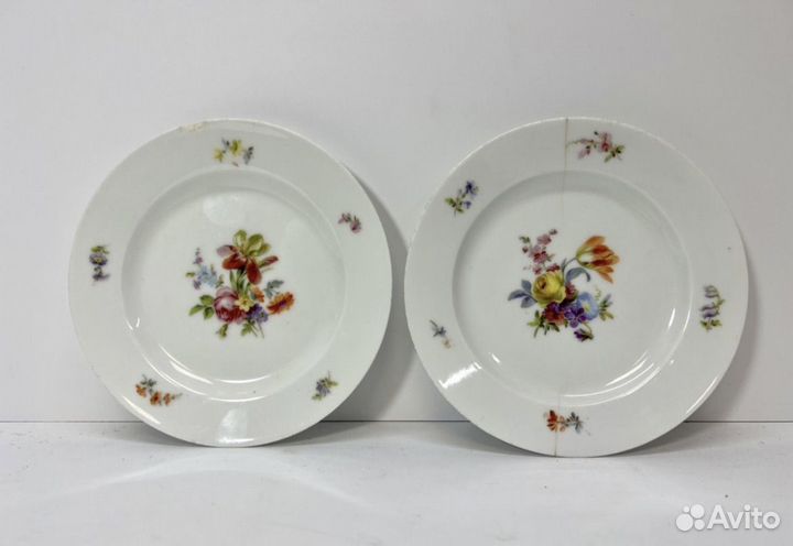 Старинные Тарелки Мейсен Meissen