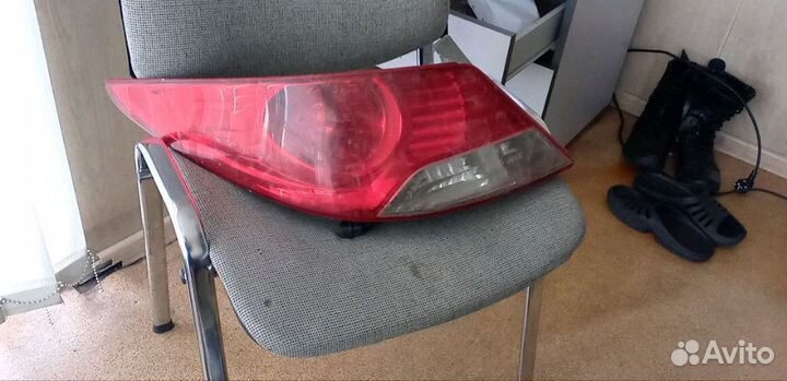 Задний фонарь на hyundai solaris