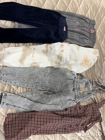 Джинсы комбинезон для девочки zara sela