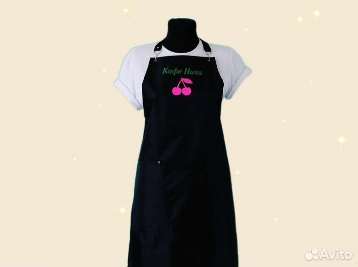 Фартук для кафе с логотипом