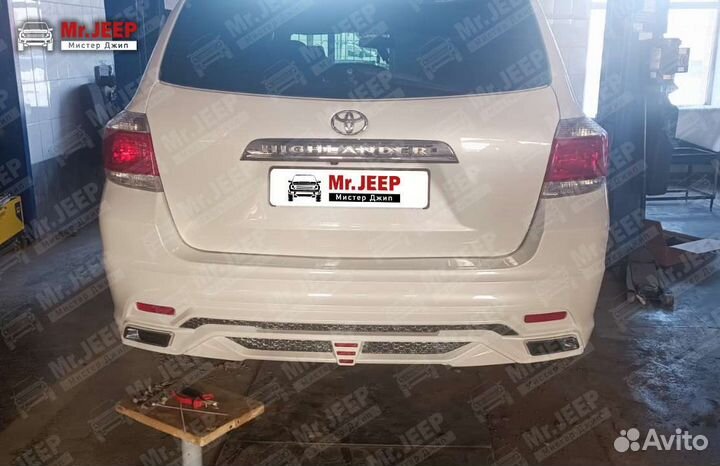 Toyota Highlander обвес 10/13 год