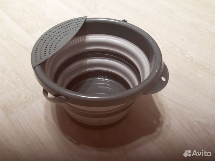 Ведро складное для рыбалки 4 л