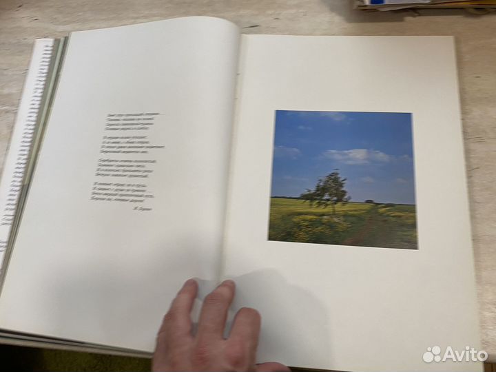 Фотоальбом: времена года, пейзажи; большой формат