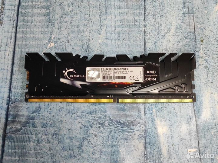 16GB DDR4 3200 G.skill оперативная память