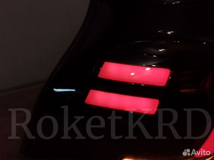 Задние фонари prado 150 Стиль Lexus Дымчат