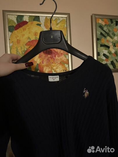 Поло us polo assn лонслив