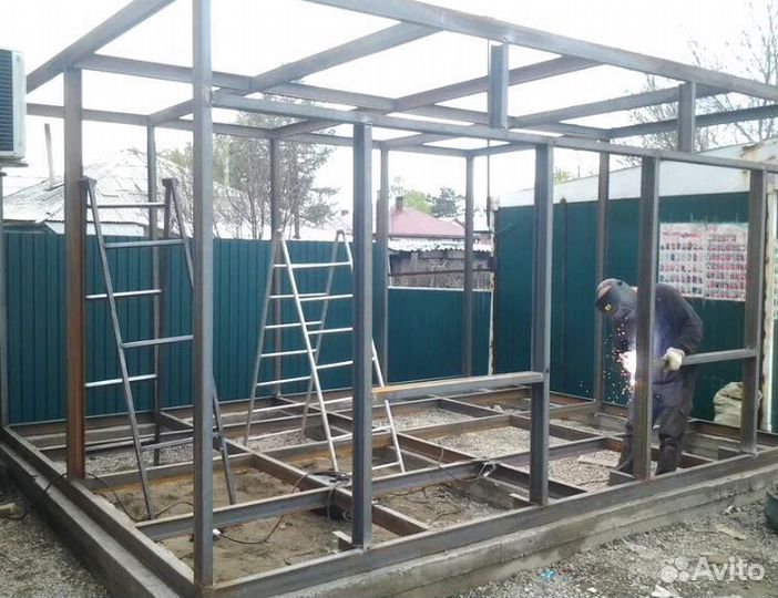 Строительство ангаров каркасных на заказ, арт:Ext