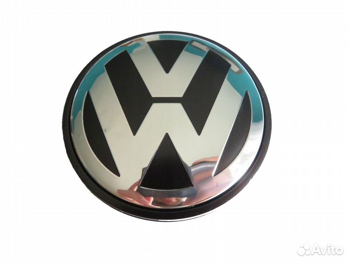 Эмблема колеса 65мм. VW golf V (03-09),VW passat(B