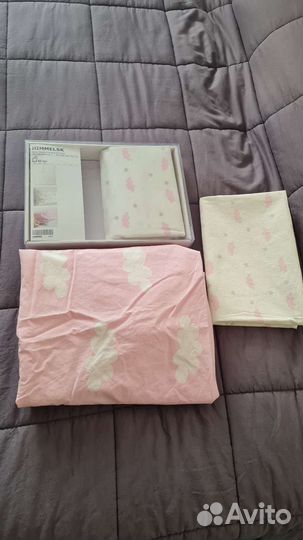 Постельное белье детское Икеа, плед Zara