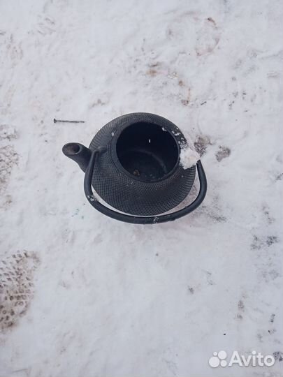 Заварочный чайник чугунный