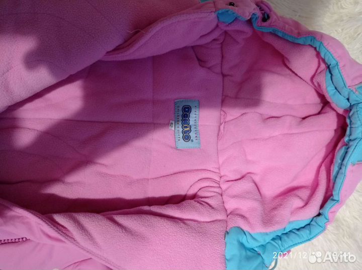 Зимний комбинезон р.62 для девочки