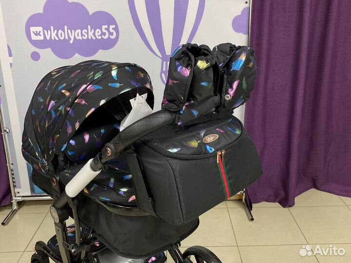 Коляска 3в1 эксклюзив в Омске