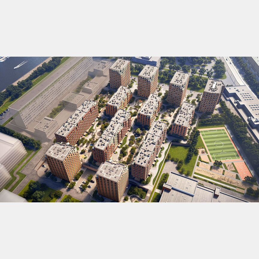 3-к. квартира, 91,1 м², 2/8 эт.