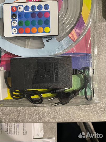 Неоновая лента rgb