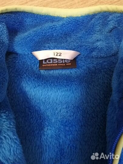 Тёплая кофта из флиса Lassie 122 рост