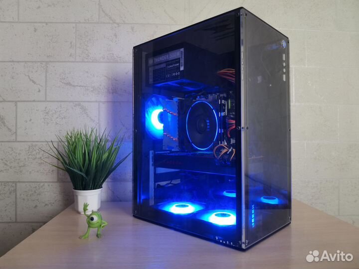 Игровой компьютер Xeon E5 + 16gb + RX 580 8gb