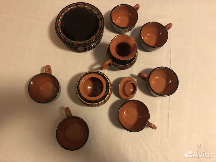 Кофейный керамический сервис