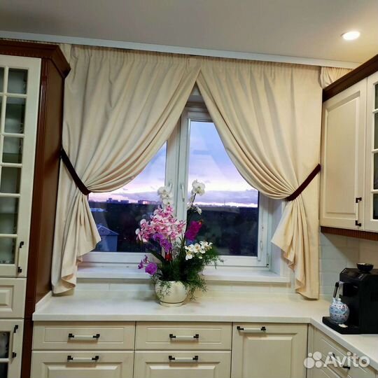 Пошив штор, услуги дизайнера