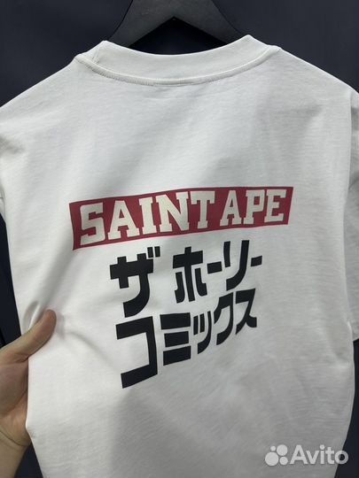 Футболка saint michael bape ape oversize (новинка)