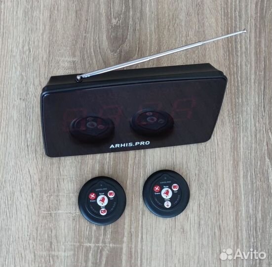 Кнопка вызова официанта кальянщ. Слим табло Инфо