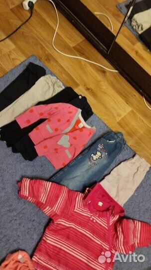 Вещи пакетом на девочку 92 98