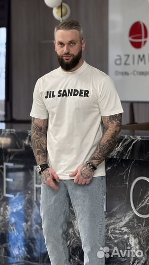 Jil sander футболка