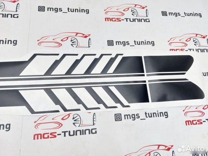 Наклейки AMG Edition на E-Class W212 черный мат
