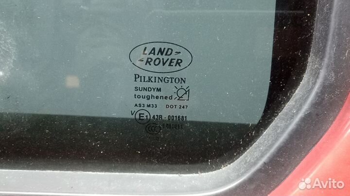 Дверь задняя левая land rover discovery 4 внедорожник