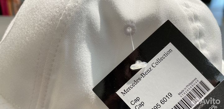 Бейсболка Мерседес Белая Оригинал Новая
