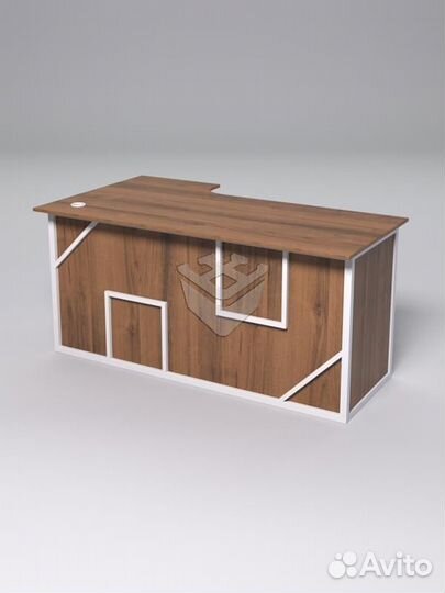 Стол эргономичный офисный сэ-18А (правосторонний)