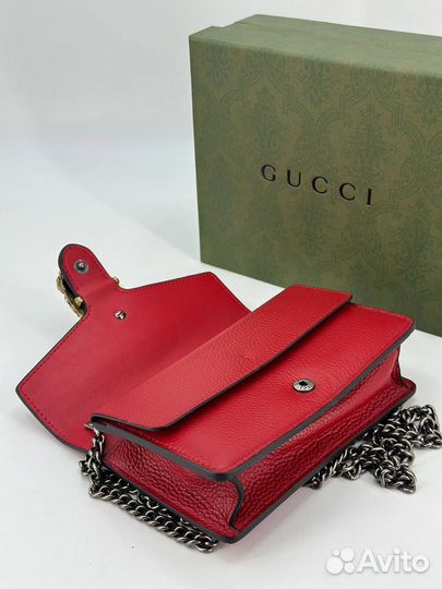 Сумка женская Gucci натуральная кожа