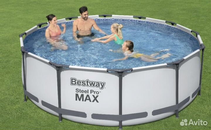 Каркасный бассейн Bestway Steel Pro Max