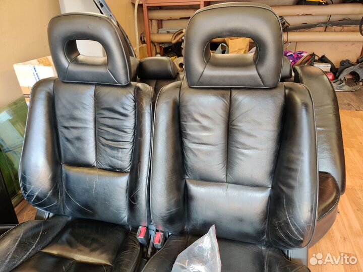 Кожаный салон Mitsubishi Galant 8