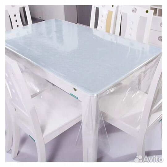 Клеенка 0,1мм шир.140см прозрачная, арт.7305