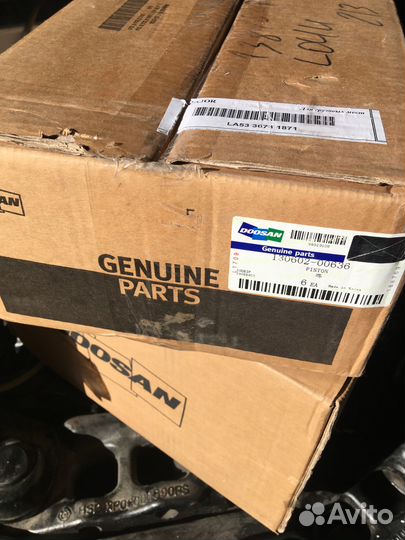 Поршень 130602-00636 двигателя Doosan DB58TIS